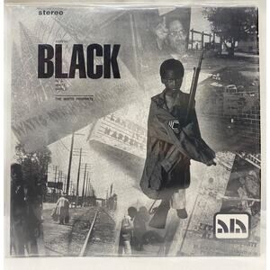 THE WATTS PROPHETS RAPPIN BLACK IN A WHITE WORLD VINYL LP RECORD (1971) "NICE"